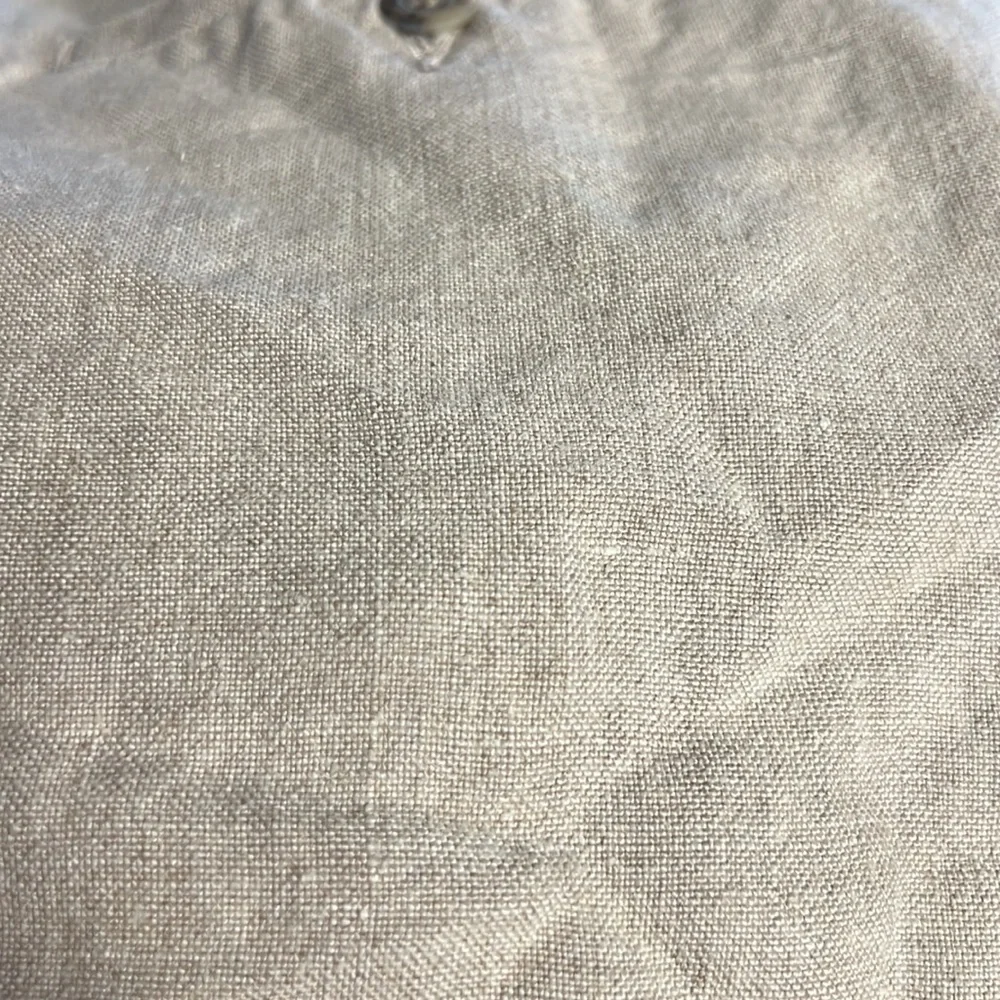 J. Crew Men's Flax Flat Front Shorts 30 Oarsman Sample Linen One of a Kind‎ Rare